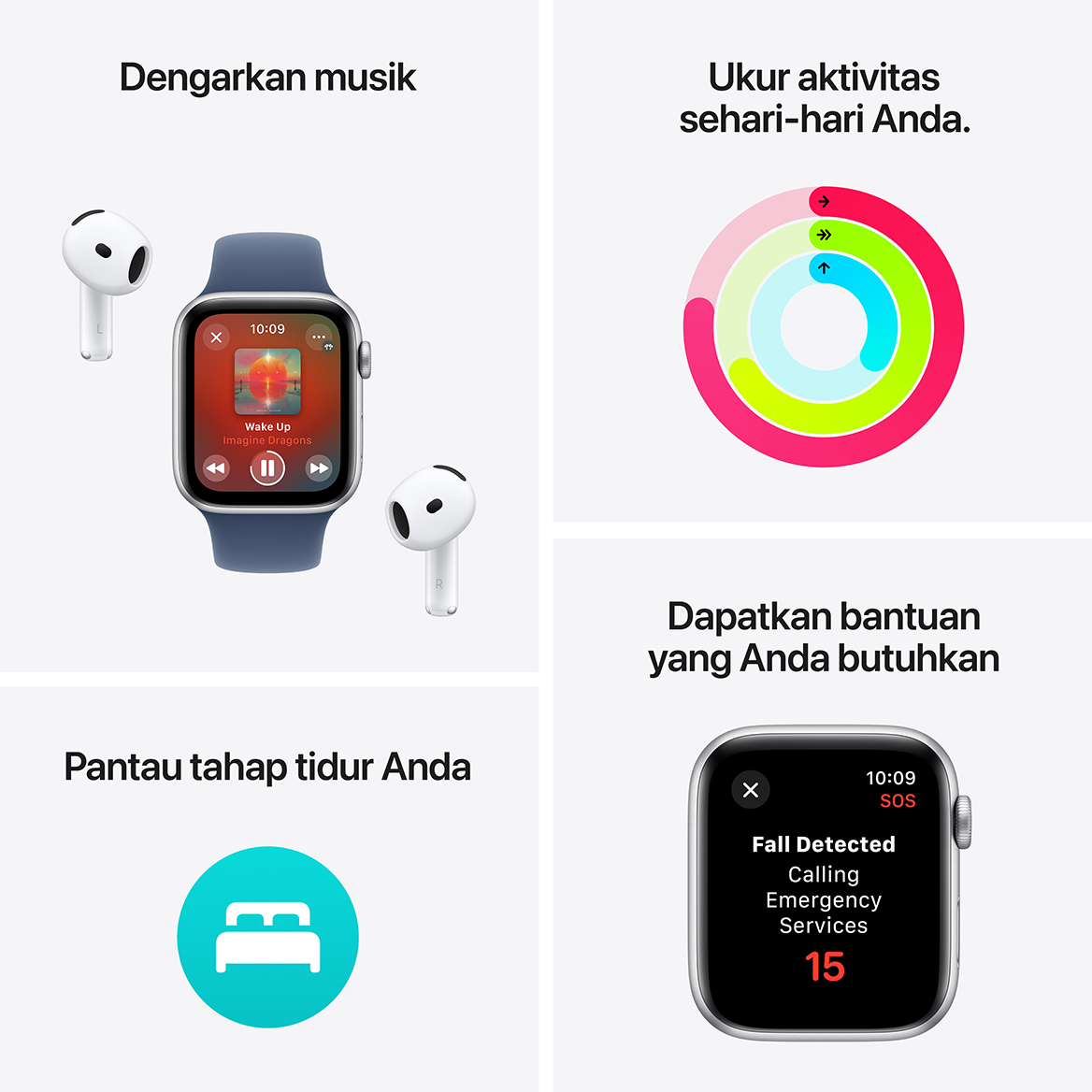 Apple Watch SE 2nd Gen with Sport Band 2024