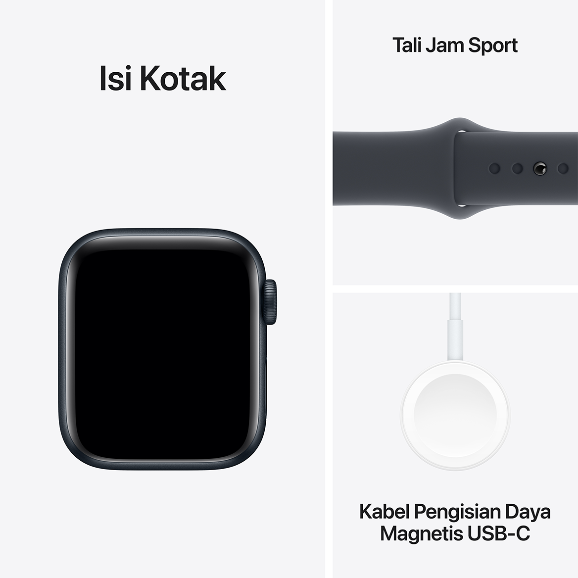 Apple Watch SE 2nd Gen with Sport Band 2024