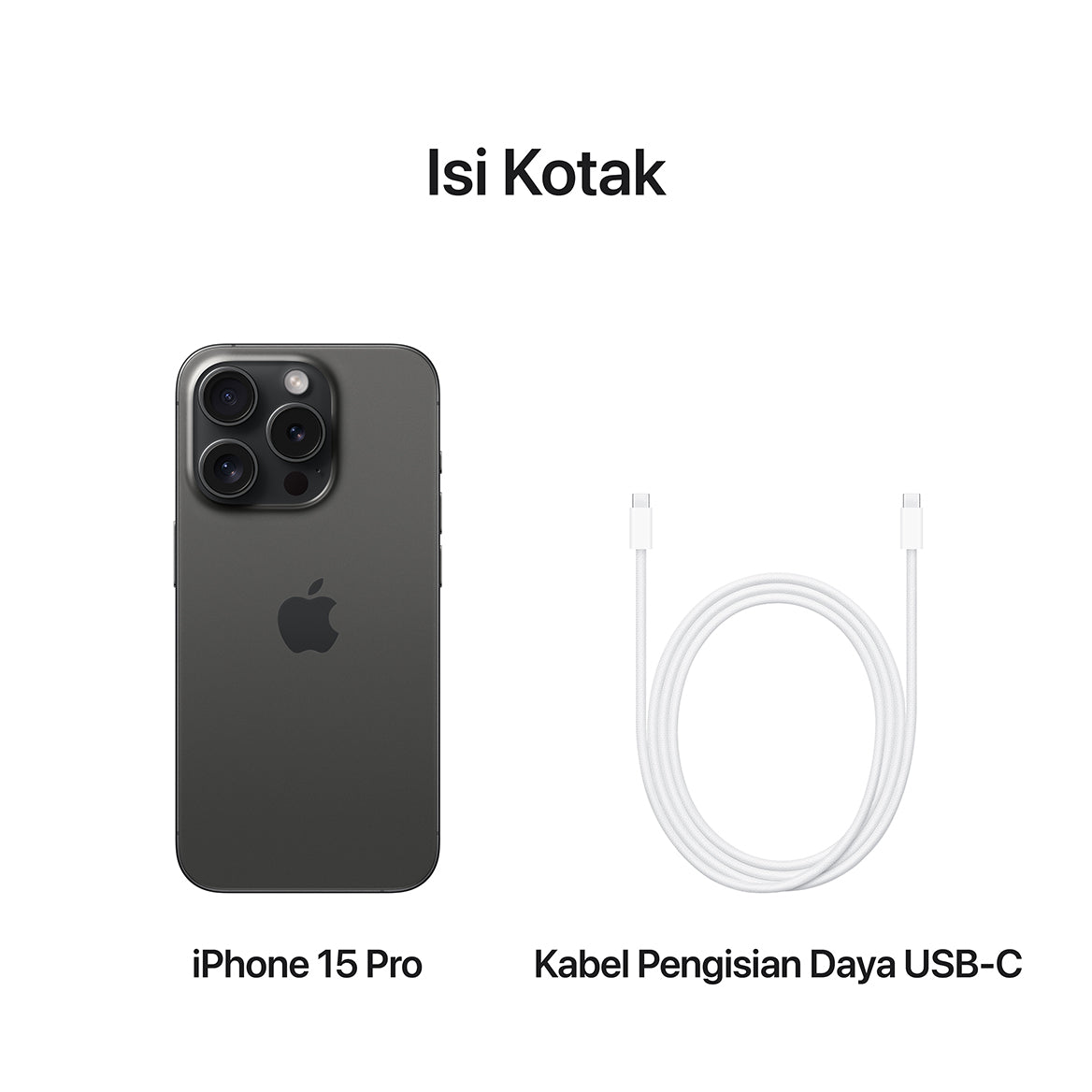 iPhone 15 Pro Black Titanium