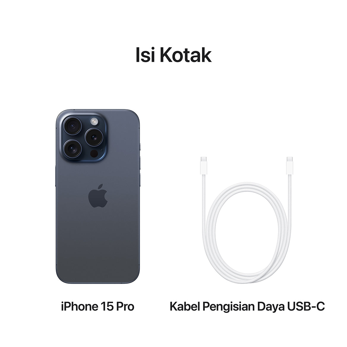 iPhone 15 Pro Blue Titanium