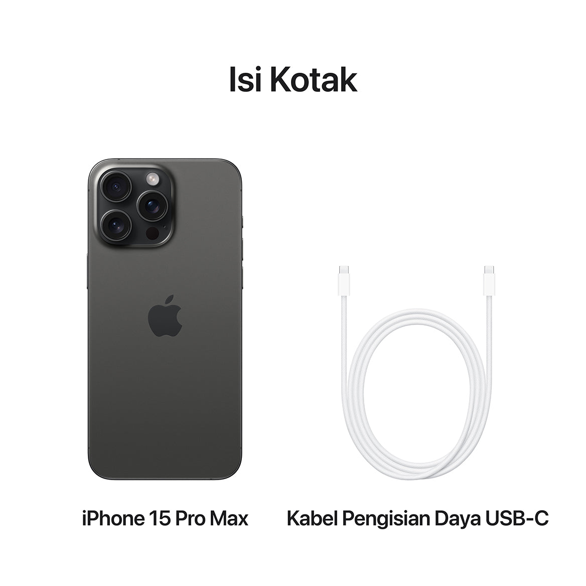 iPhone 15 Pro Max Black Titanium