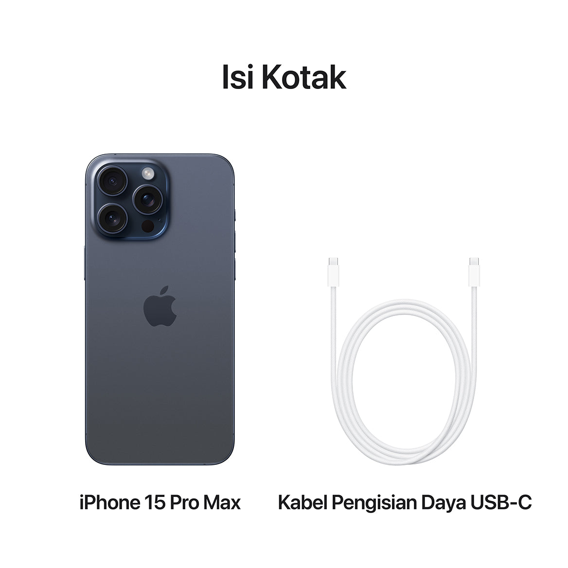 iPhone 15 Pro Max Blue Titanium