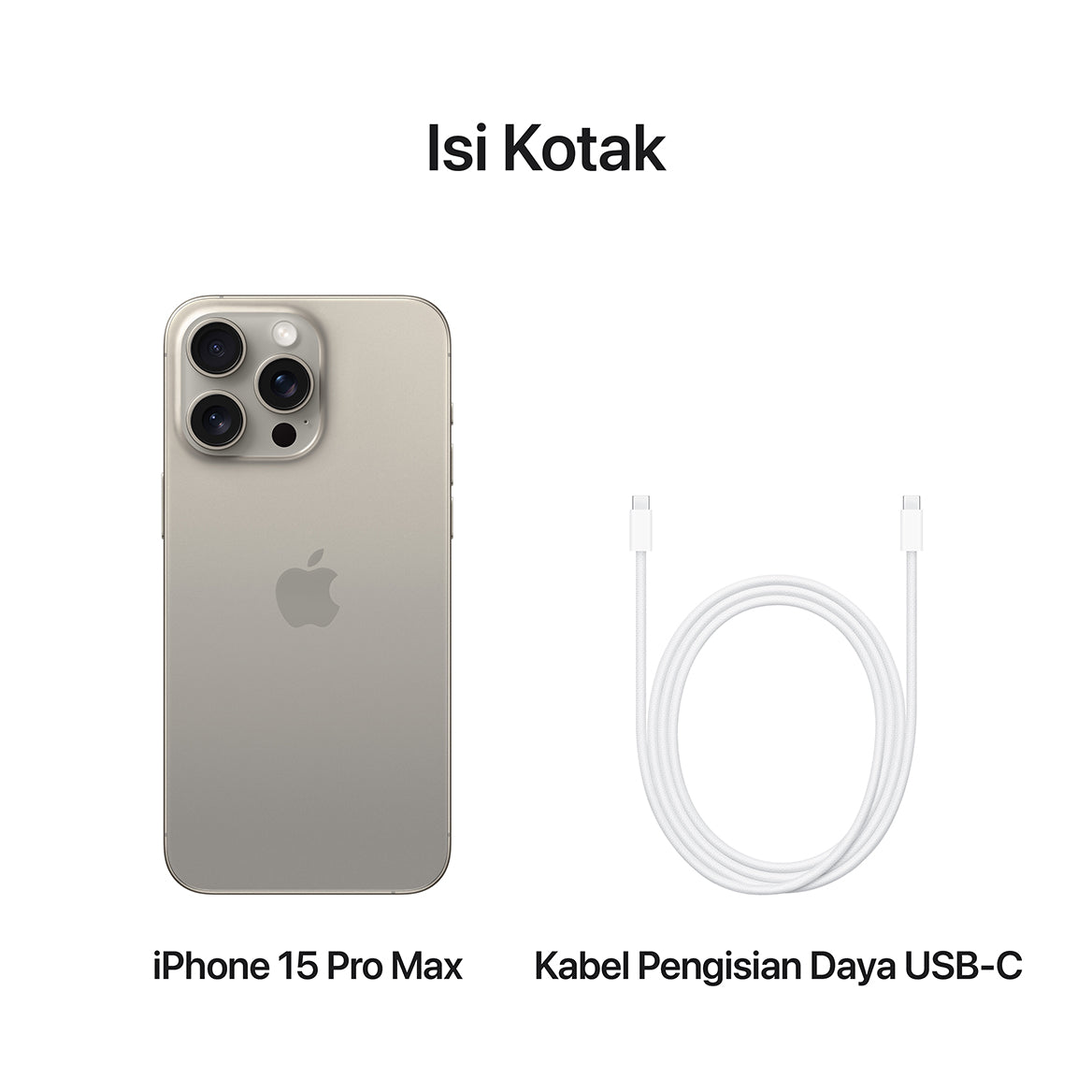 iPhone 15 Pro Max Natural Titanium