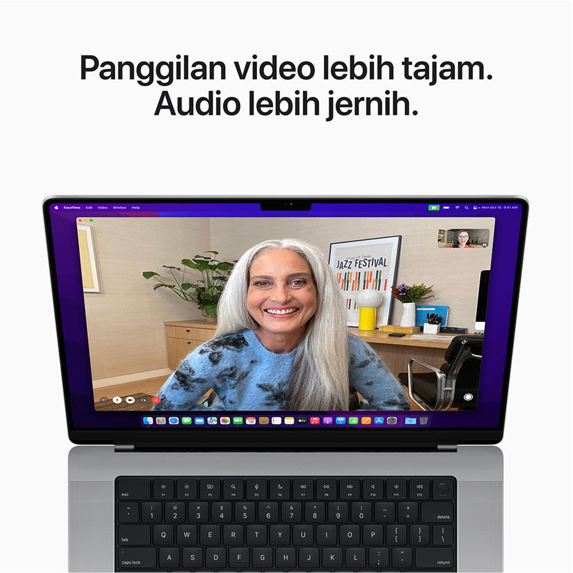 MacBook Pro M1 16 inci camera and audio 1