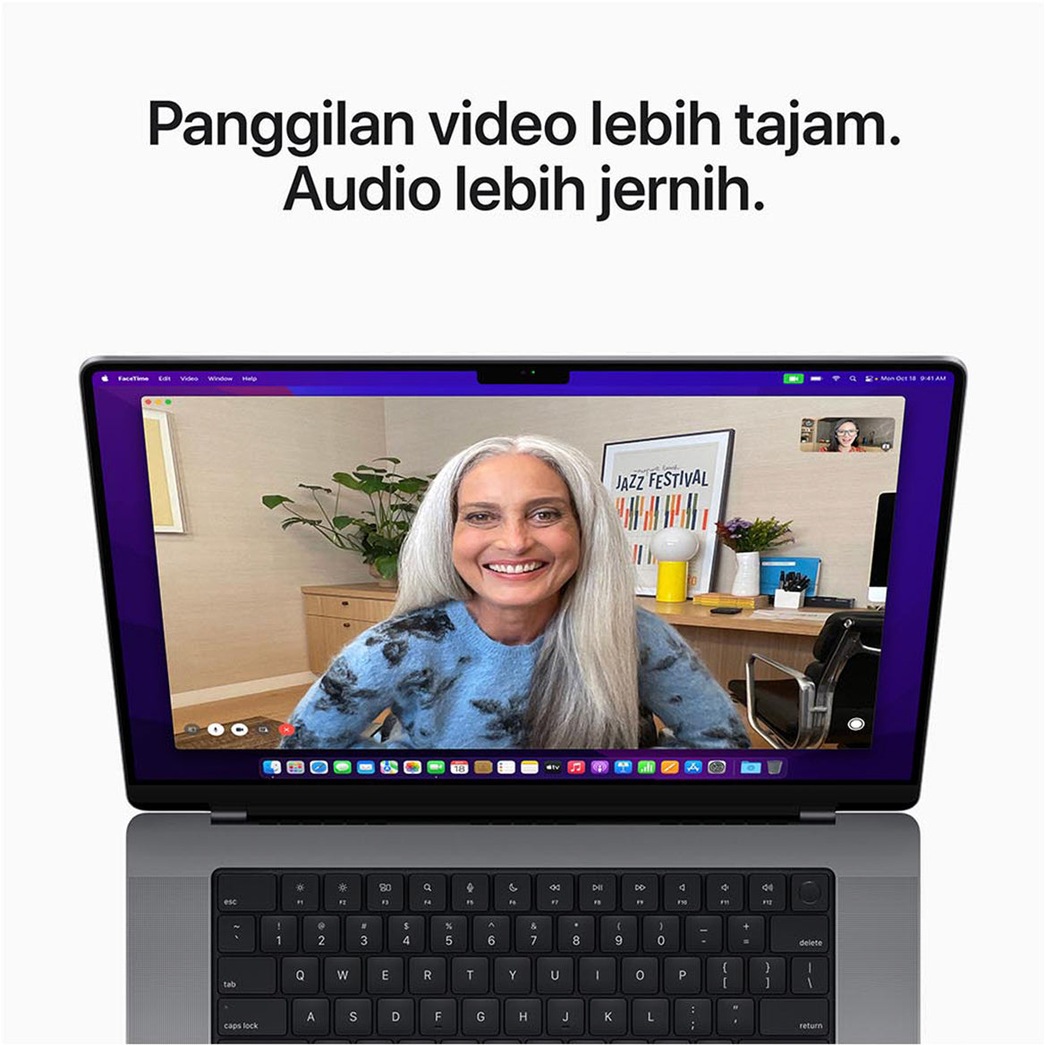 MacBook Pro M1 16 inci camera and audio 2