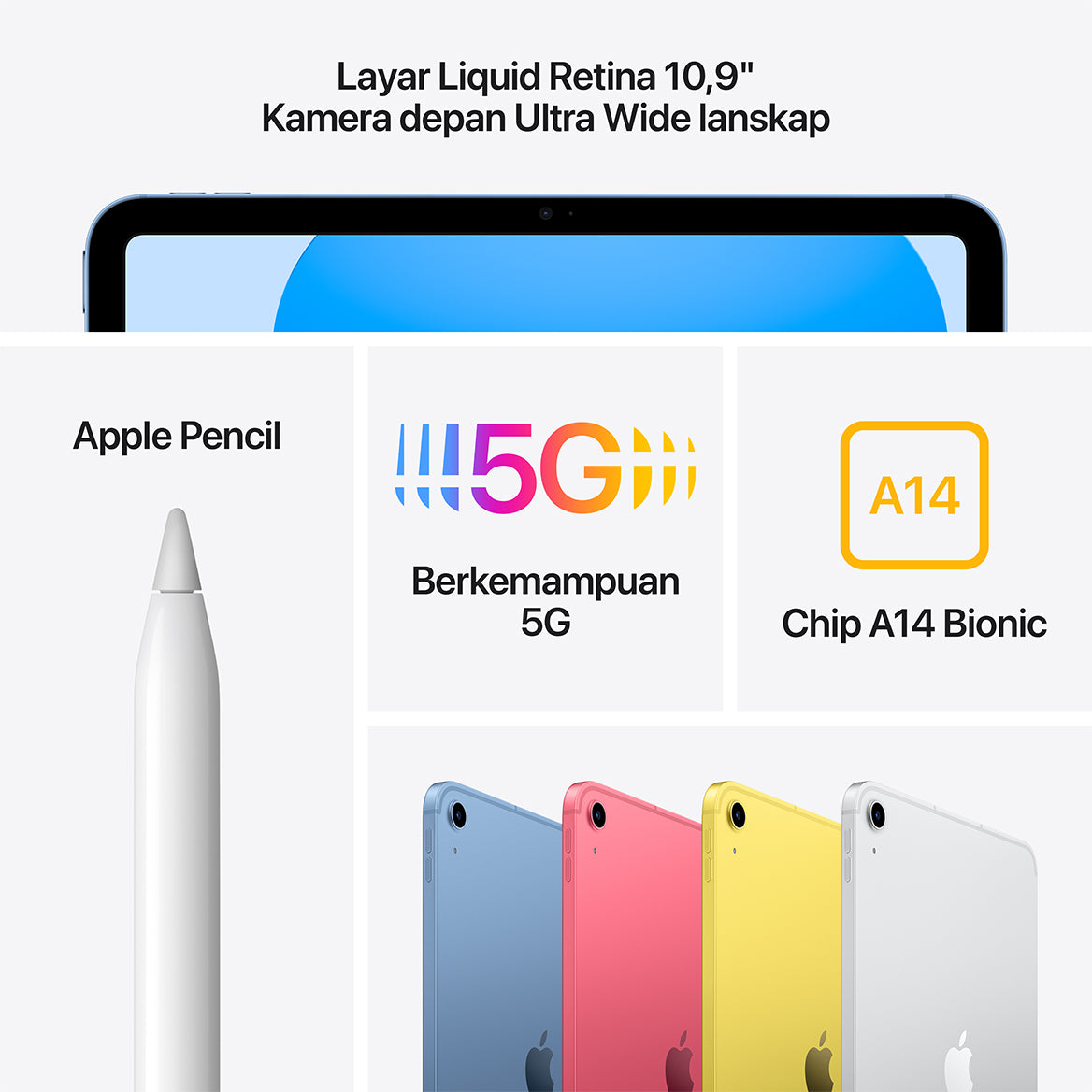iPad 10.9 inci Gen 10