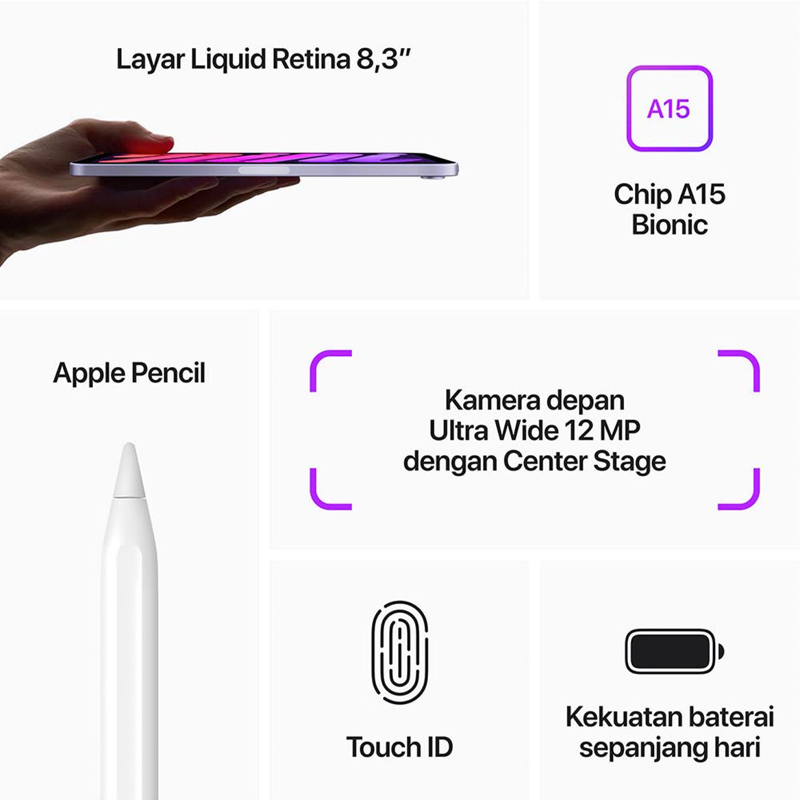 iPad mini Gen 6 detail 1