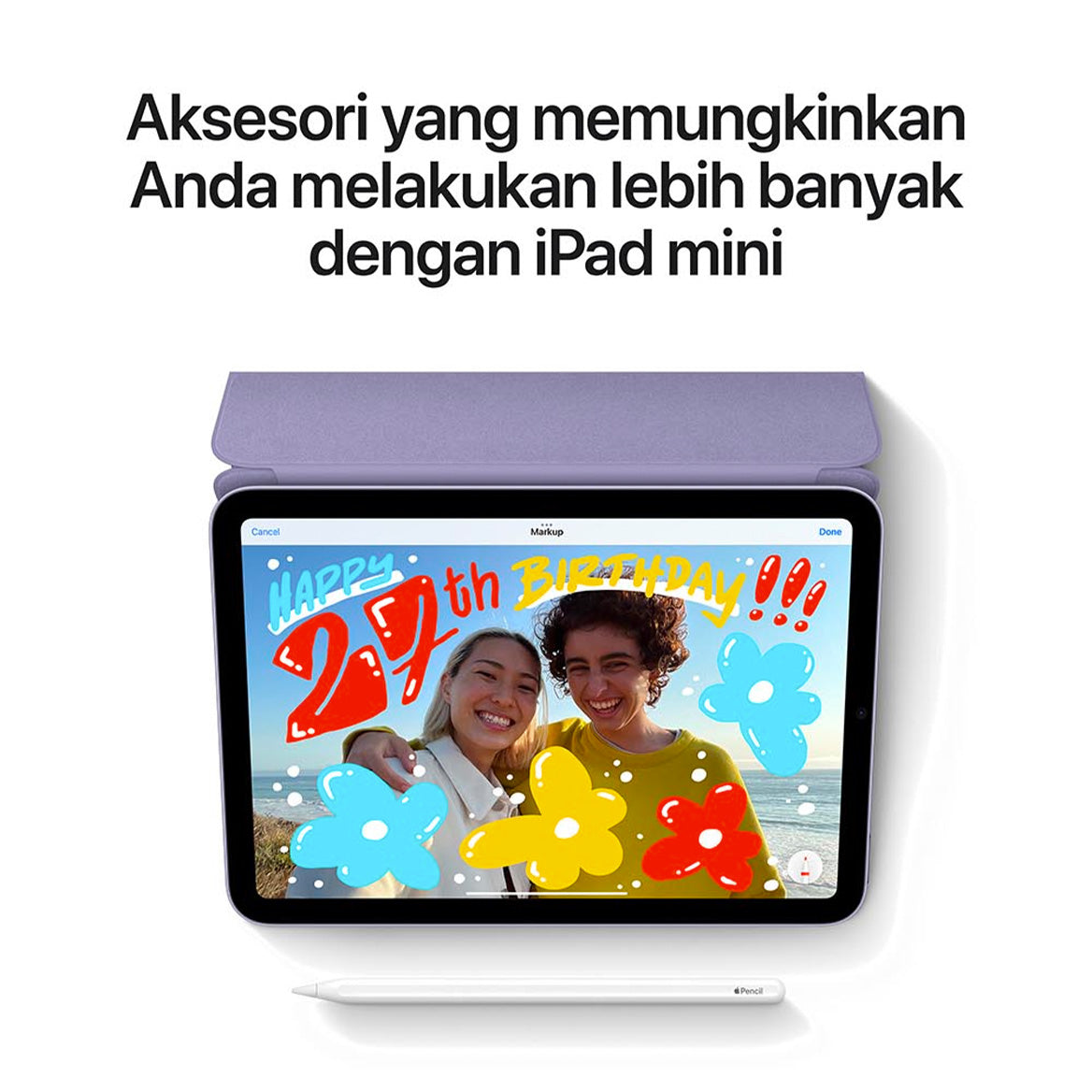 iPad mini Gen 6 aksesoris apple pencil 1