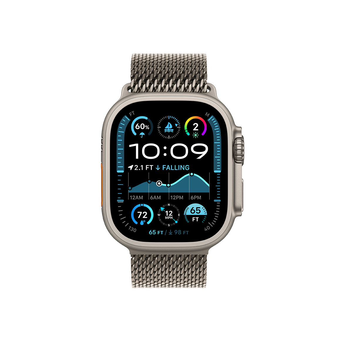Apple Watch Ultra 2 with Milanese Loop 2024