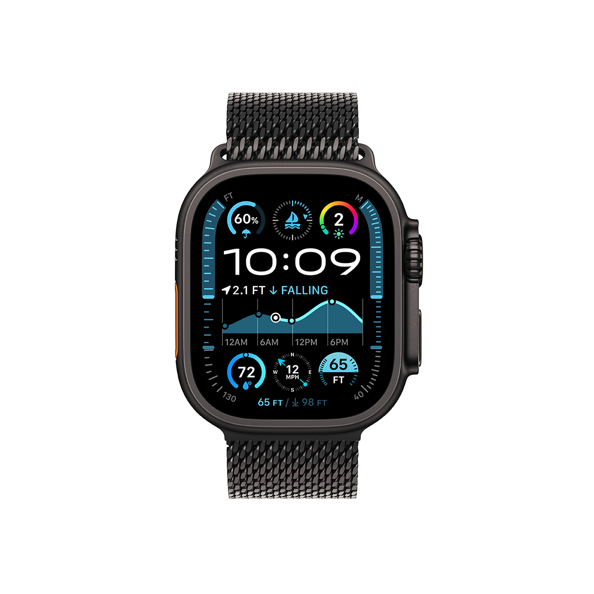 Apple Watch Ultra 2 with Milanese Loop 2024