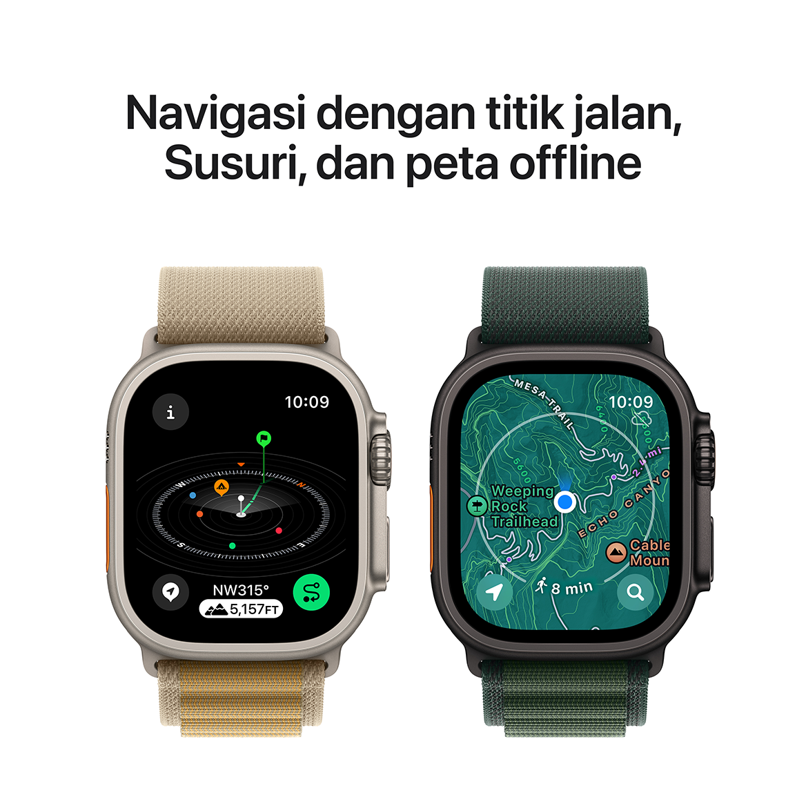 Apple Watch Ultra 2 with Milanese Loop 2024