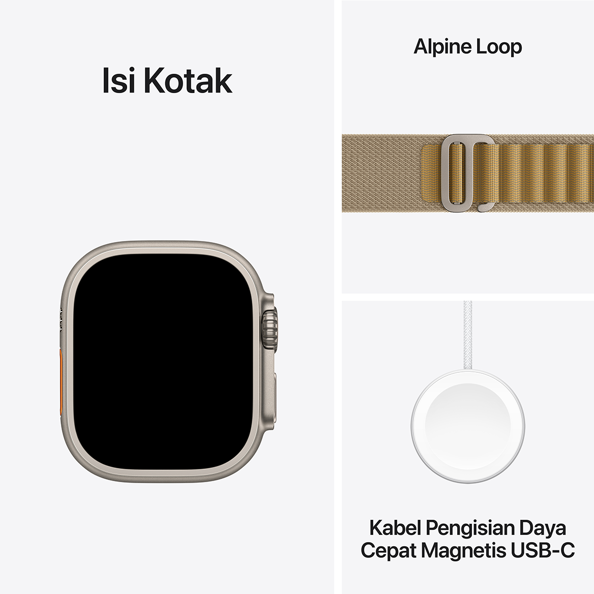Apple Watch Ultra 2 with Alpine Loop 2024
