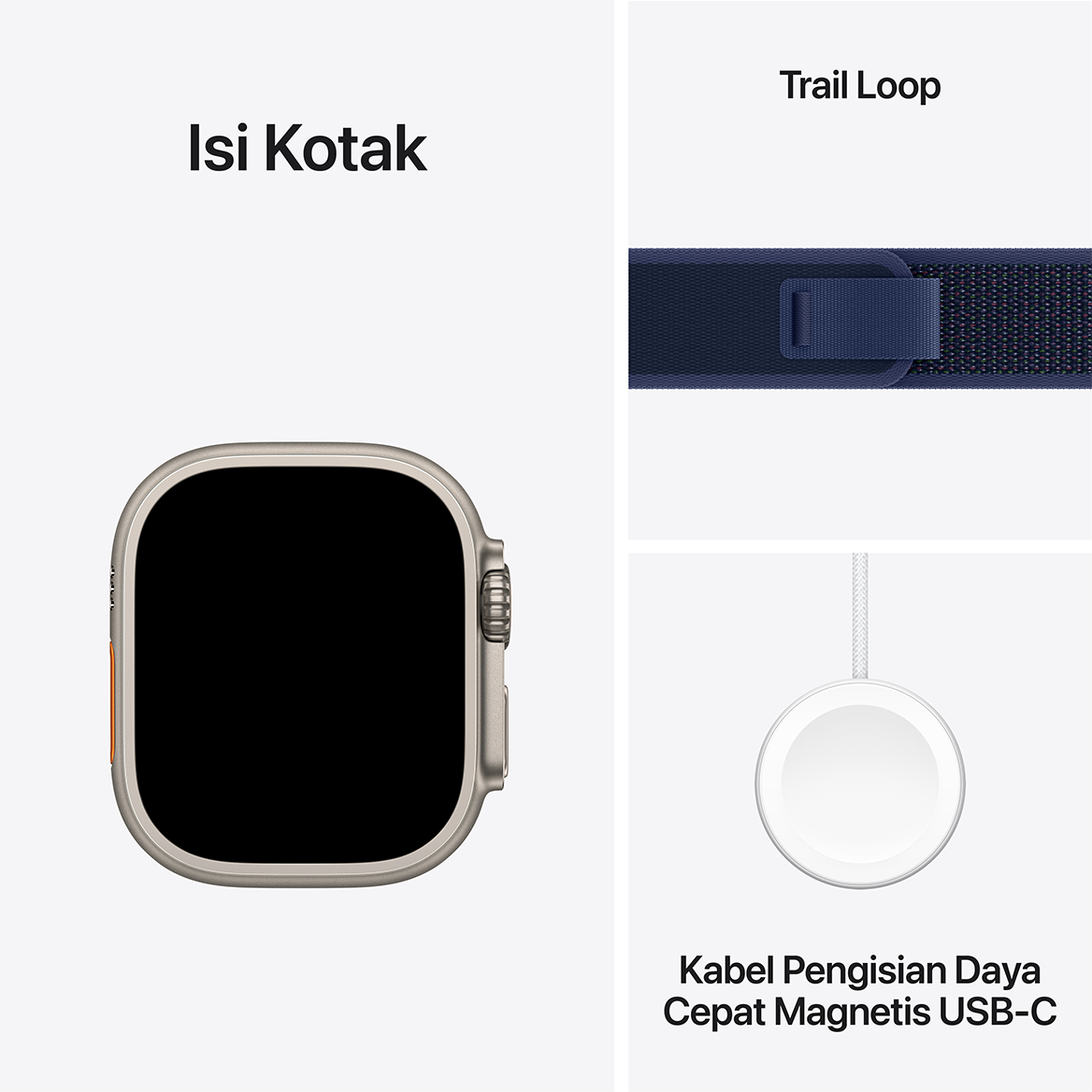 Apple Watch Ultra 2 with Trail Loop 2024