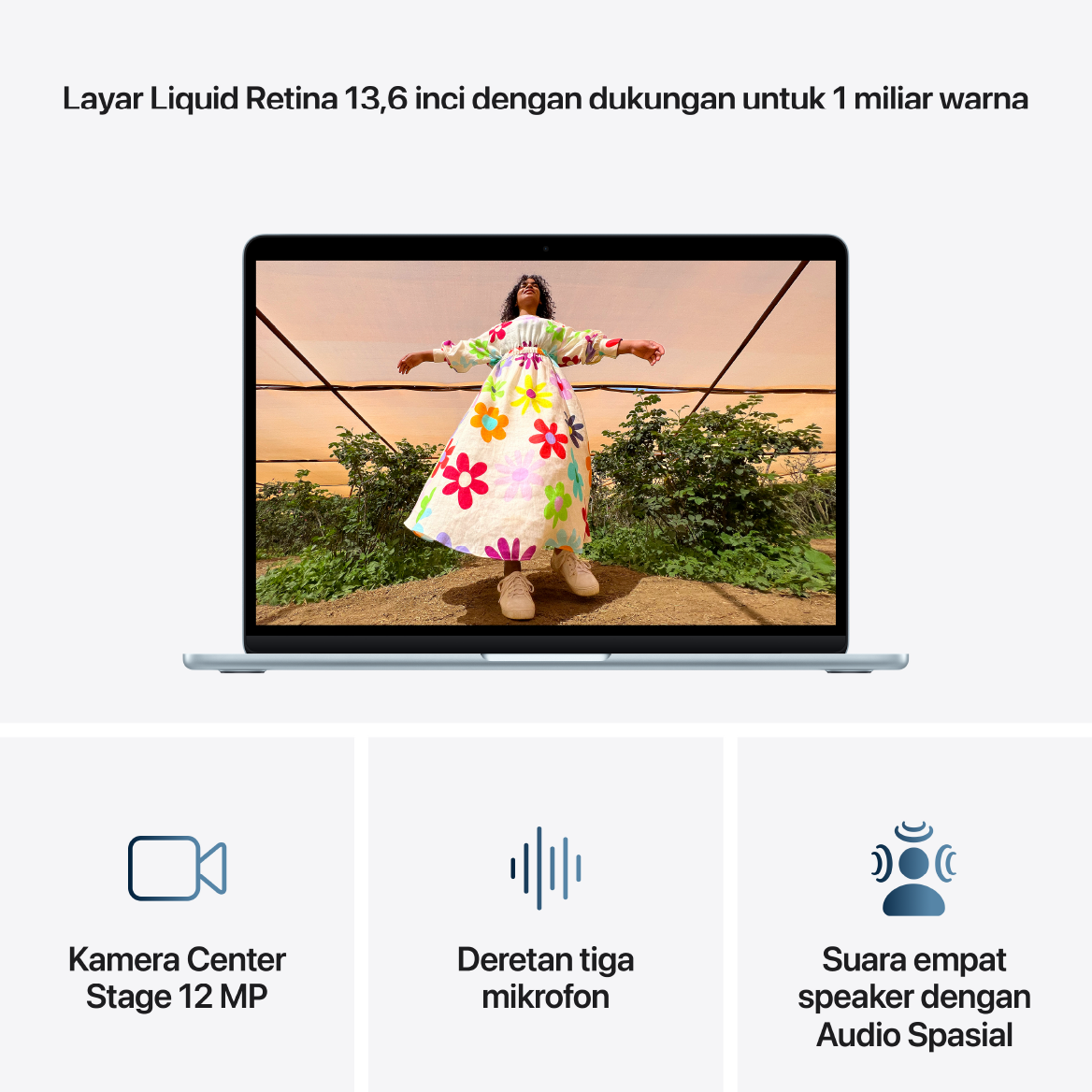 MacBook Air (13 inci) Chip M5