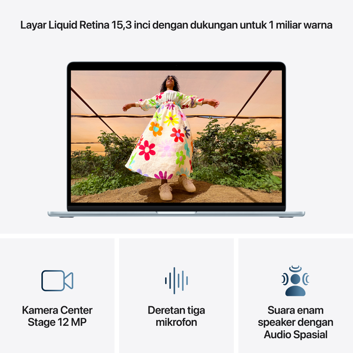 MacBook Air (15 inci) Chip M5