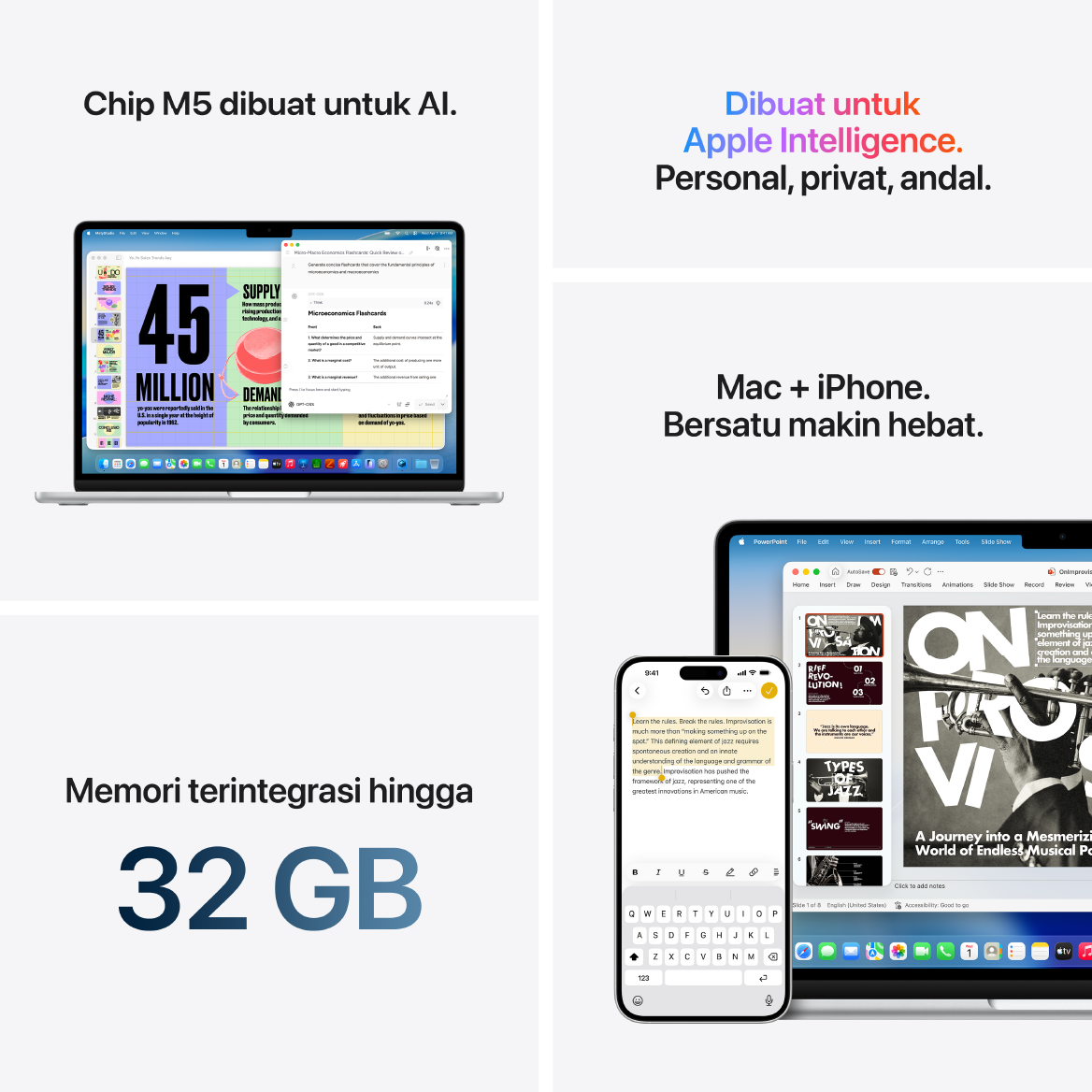 MacBook Air (15 inci) Chip M5