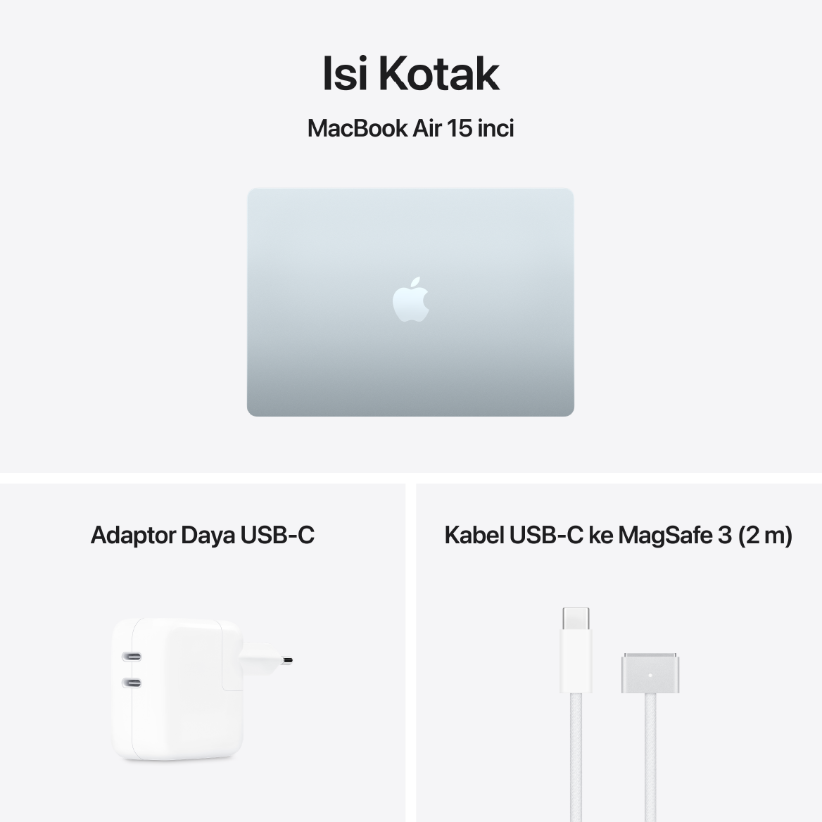MacBook Air (15 inci) Chip M5