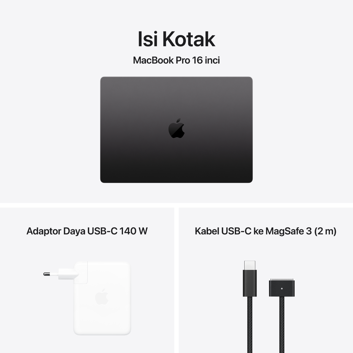 MacBook Pro (16 inci) Chip M5 Pro dan M5 Max