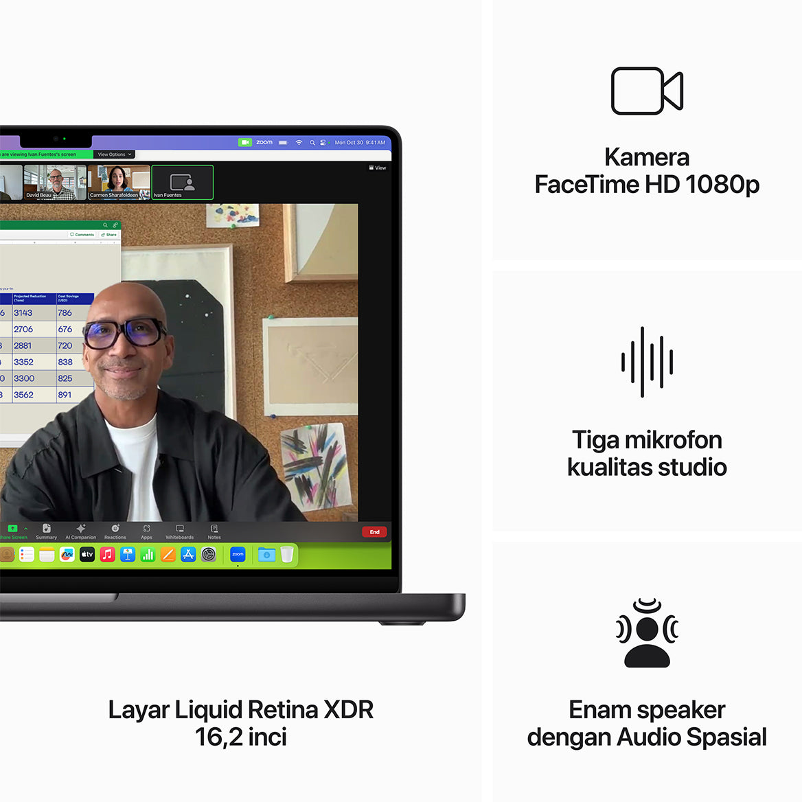 MacBook Pro (16 inci, M3 Pro)