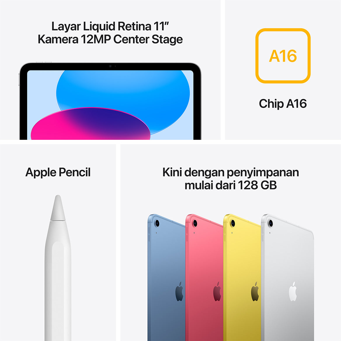 iPad Gen 11 (A16, 11 Inci)