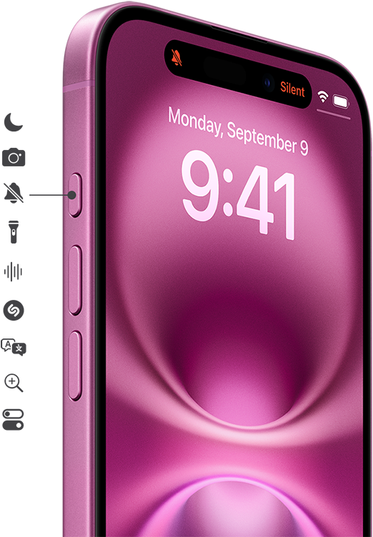 Just press and hold the Action button on iPhone 16 to launch the action you want, Focus feature, Camera app, Silent mode, flashlight, Voice Memos, Shazam, and more