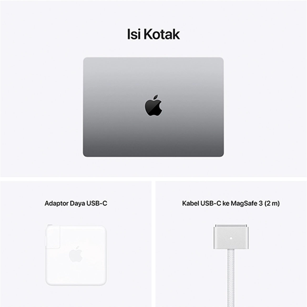 Products MacBook Pro M1 14 inci space gray accessories