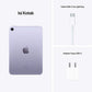 iPad mini Gen 6 purple details