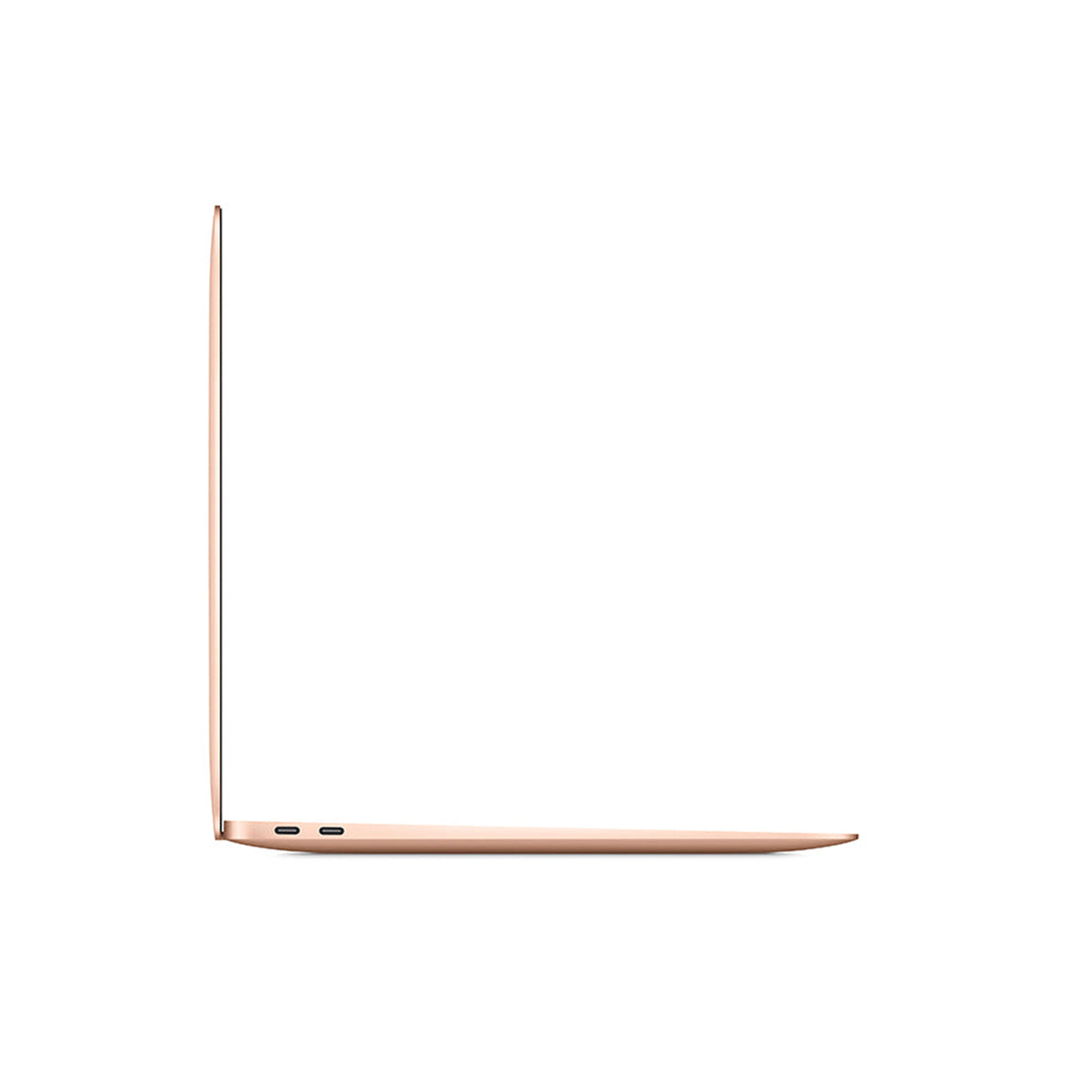MacBook Air M1 2020 gold side view