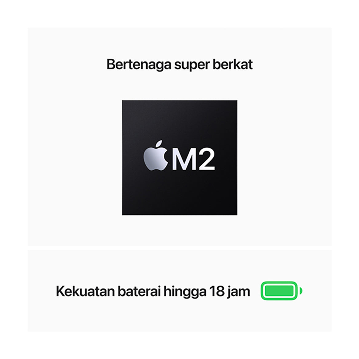 MacBook Air 13 inci M2 2022 processor 1