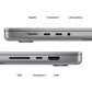 MacBook Pro M2 16 inci ports space grey 2