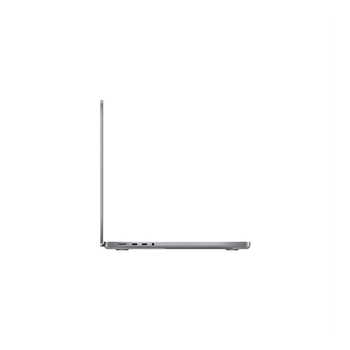 Products MacBook Pro M1 14 inci space gray side view
