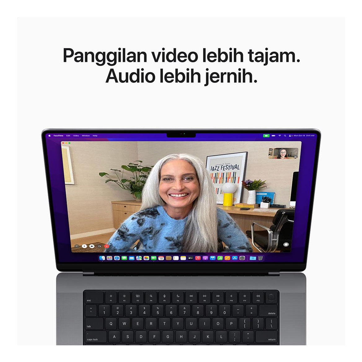 Products MacBook Pro M1 video call 2