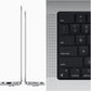 MacBook Pro M1 16 inci silver keyboard 1