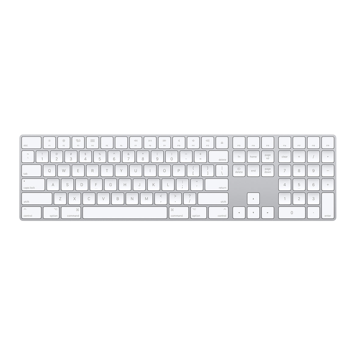 Magic Keyboard with Numeric Keypad - Silver