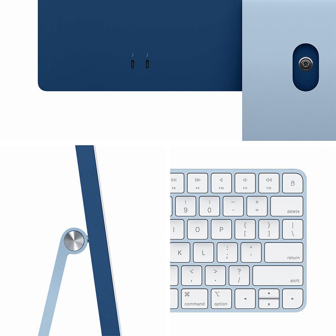 24-inch iMac M1 chip blue usb port
