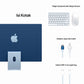 24-inch iMac with Retina 4.5K display: Apple M1 chip with 8‑core CPU and 8‑core GPU