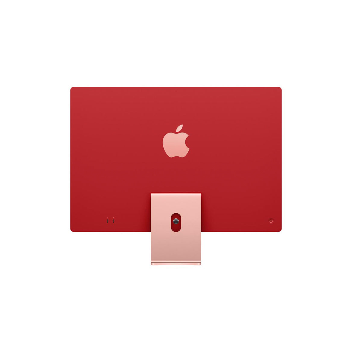 24-inch iMac M1 chip pink back view