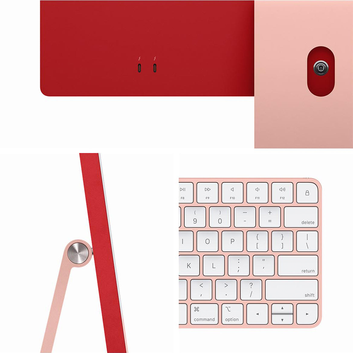 24-inch iMac M1 chip pink usb port