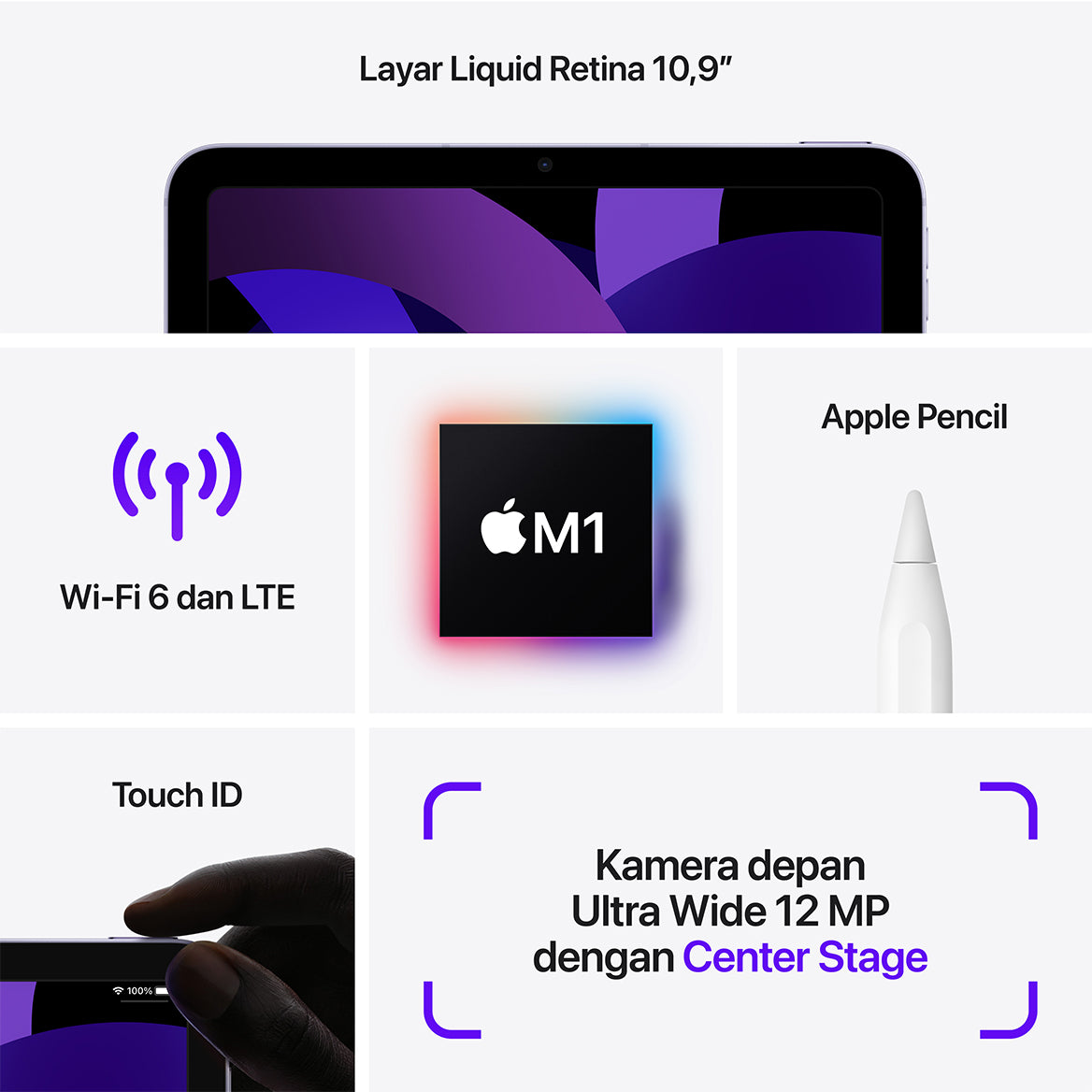 iPad Air 10.9 inci Gen 5 details 5