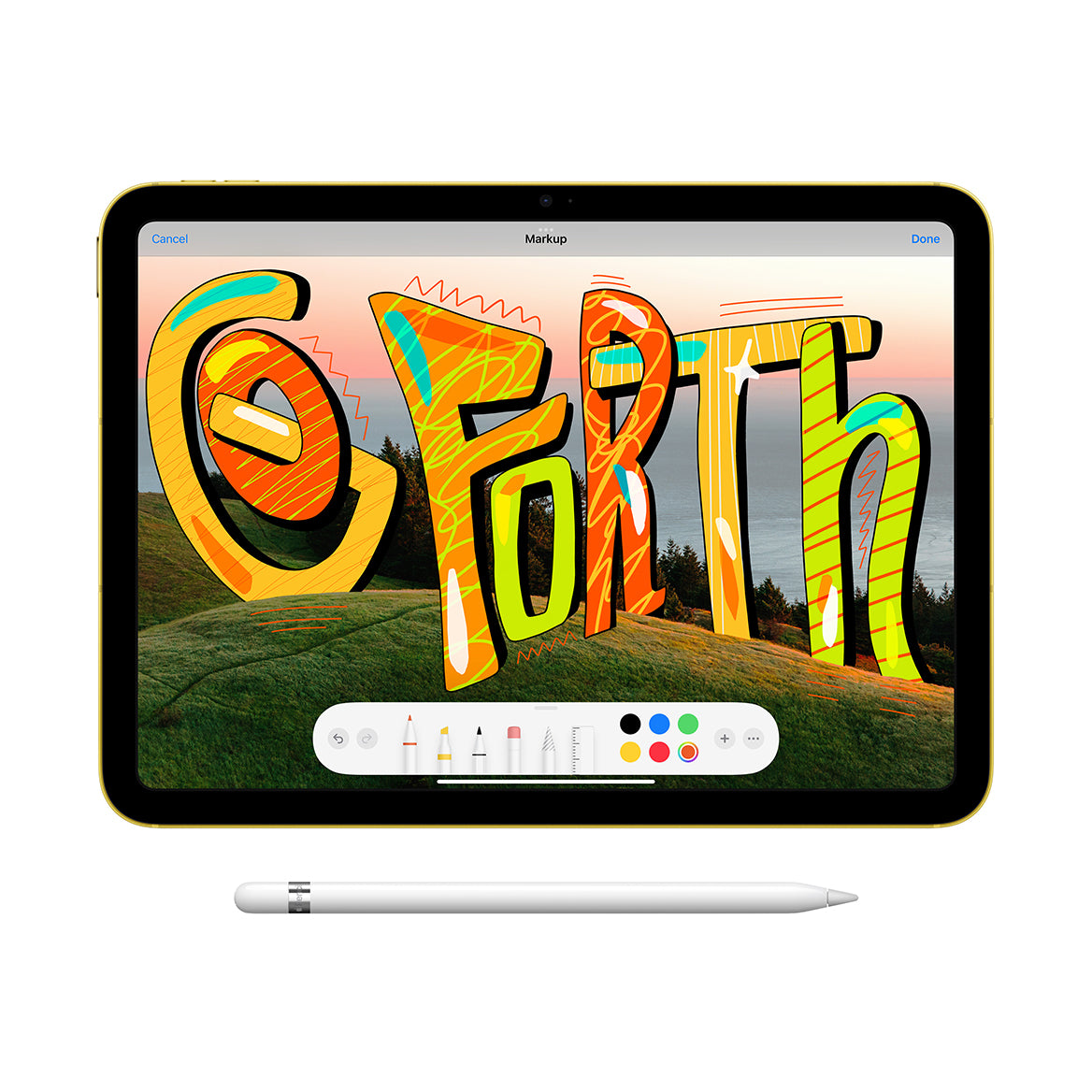 iPad Gen 10 with apple pencil 2